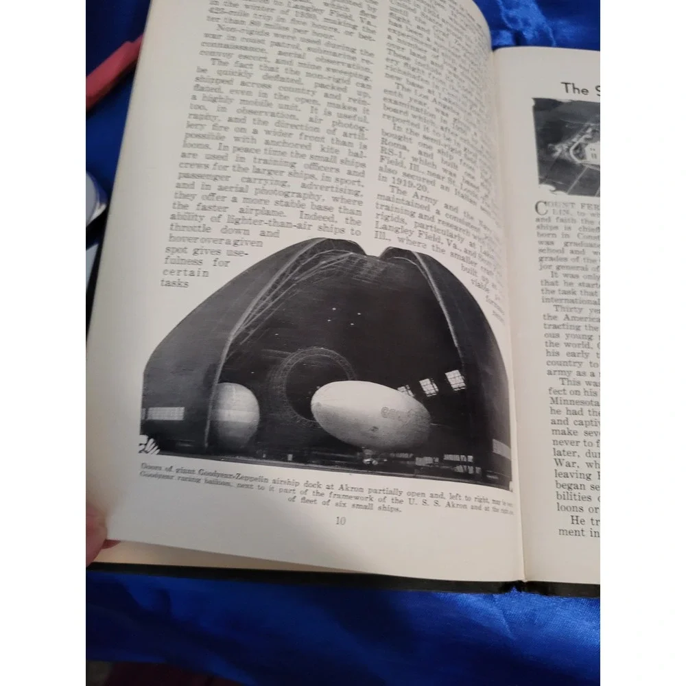 The Story of the Airship by Hugh Allen 1931, 7th Edition Vintage